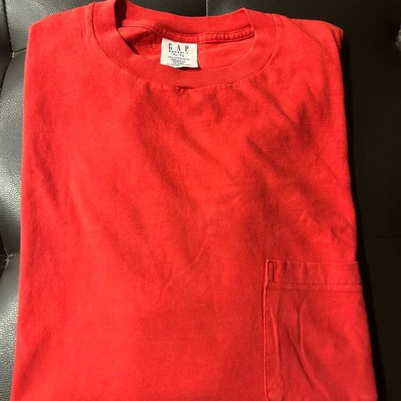 GAP Other - GAP 90’s “Pocket-T” Collection Red Boxy Fit Shirt